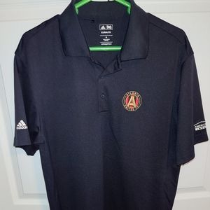 Adidas Atlanta united Polo shirt Size M